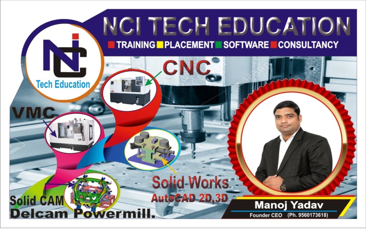 Original NCITech Education training poster